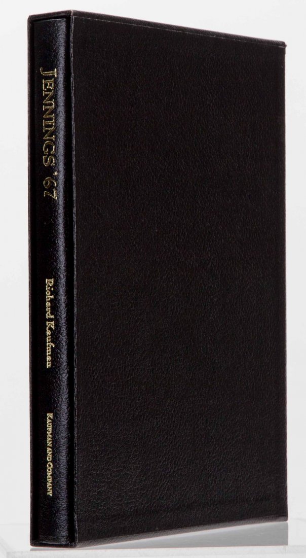 Kaufman, Richard. Jennings '67. Washington, D.C.: (1 of 2)