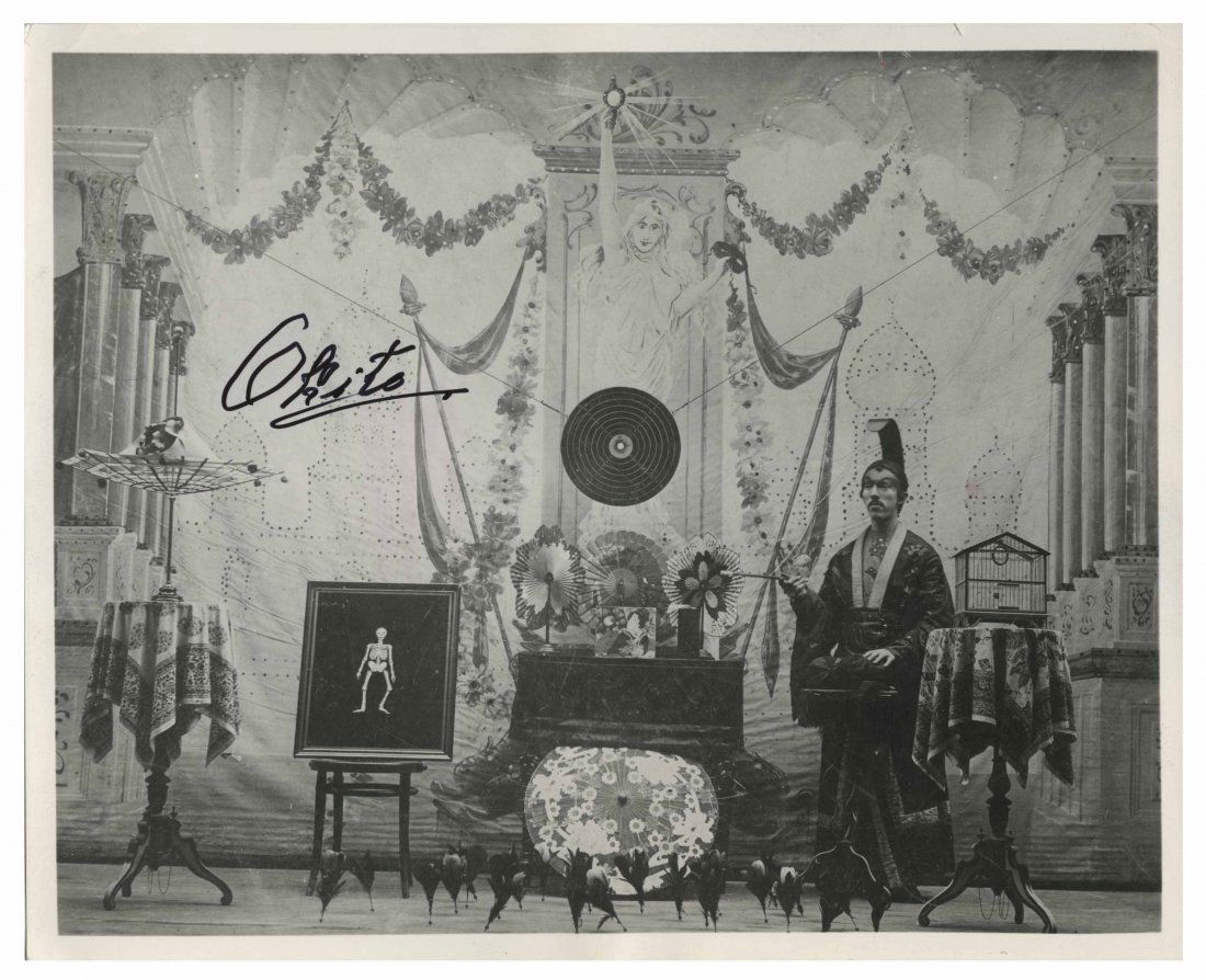 Okito (Tobias Bamberg). Signed photograph of Okito. A (1 of 1)