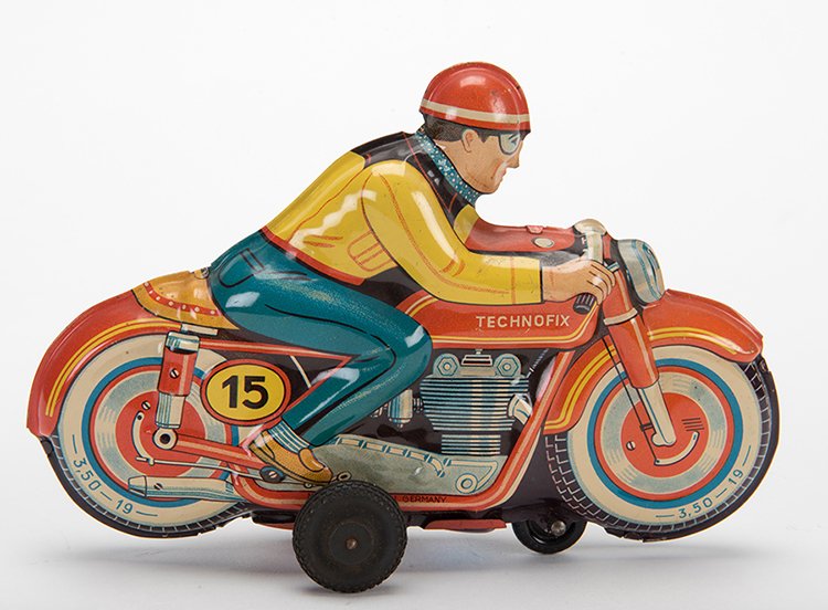 Civilian Motorcycle. Germany: Technofix, mid-twentieth (1 of 1)