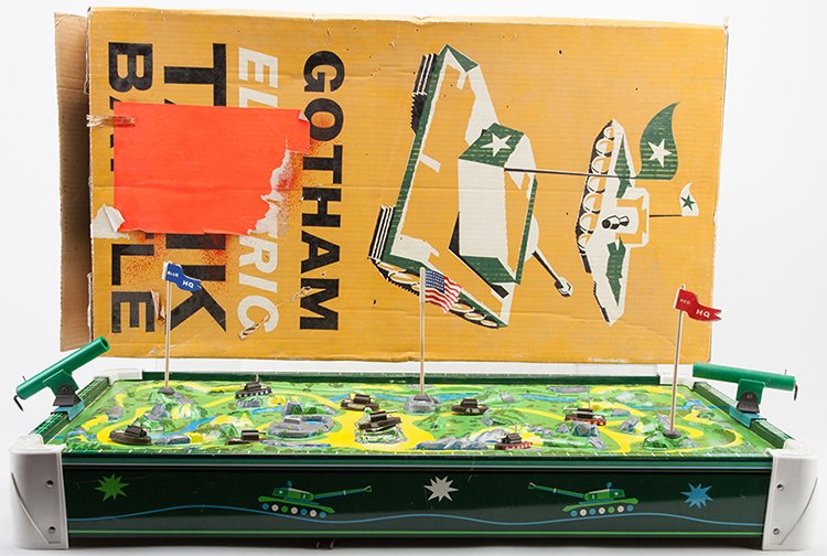 Electric Tank Battle. New York: Gotham Pressed Steel (1 of 1)