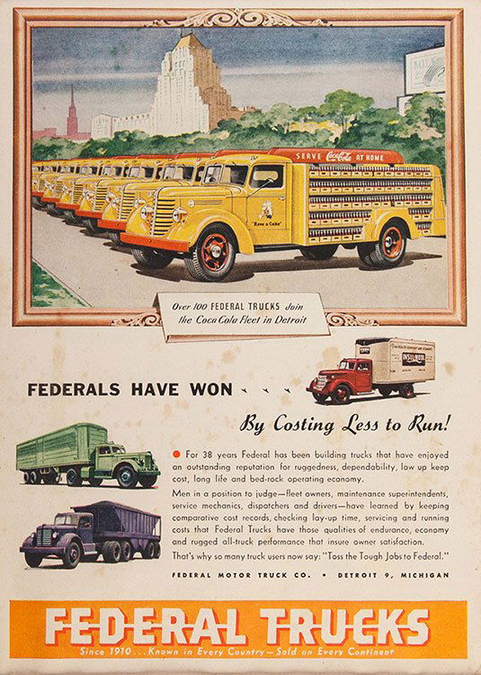 Two Advertising Sheets. Including a beautiful color (1 of 2)