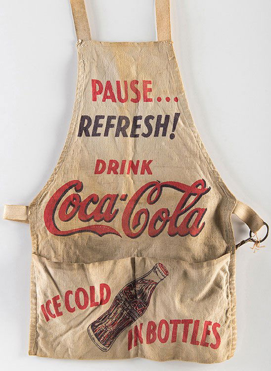 Coca-Cola Server Apron. Atlanta, Georgia: Coca-Cola (1 of 1)
