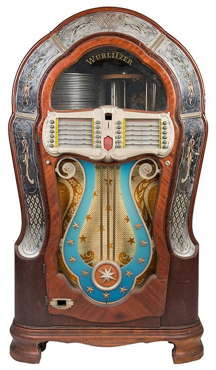 1080 Wurlitzer Juke Box. Cincinnati, Ohio: Rudolph (1 of 2)