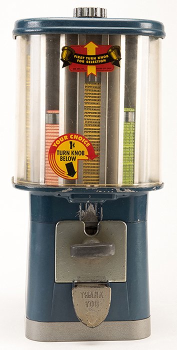 Acorn One Cent Ten Column Counter Top Tab Gum (1 of 1)