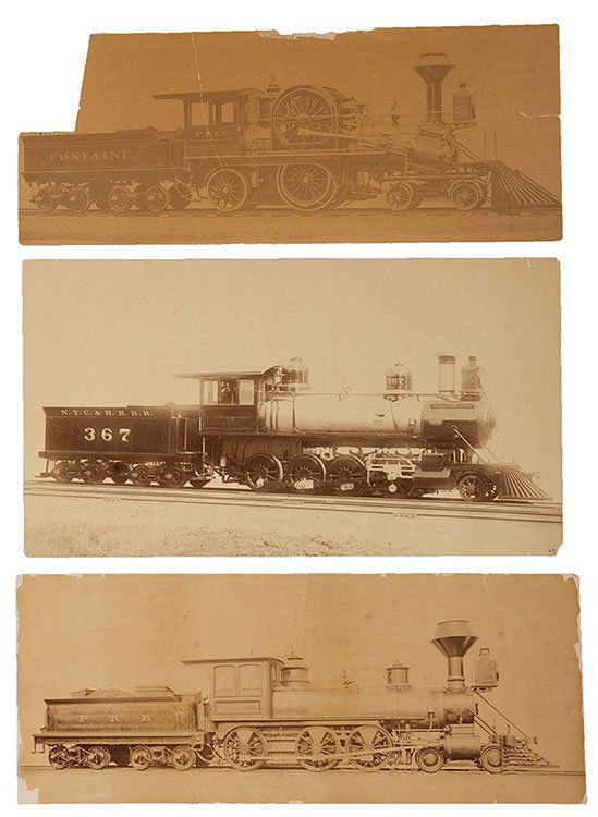 Group of Three Large-Format Photographs of Steam (1 of 1)