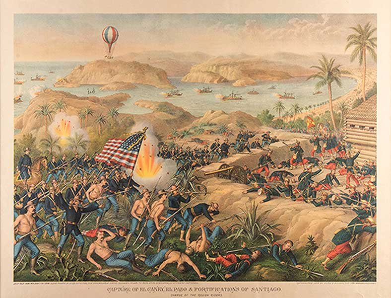 Kurz & Allison. Battle of El Caney, El Paso & (1 of 1)