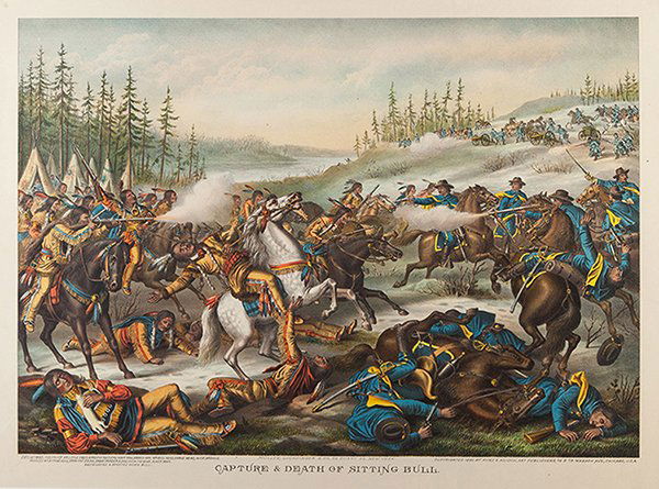 Kurz & Allison. Capture & Death of Sitting Bull. (1 of 1)