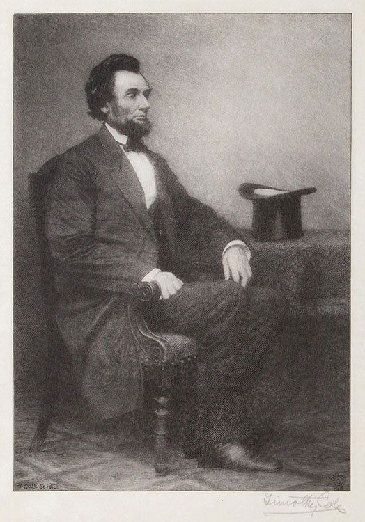 (Lincoln, Abraham) Cole, Timothy (American, 1852 _ (1 of 1)