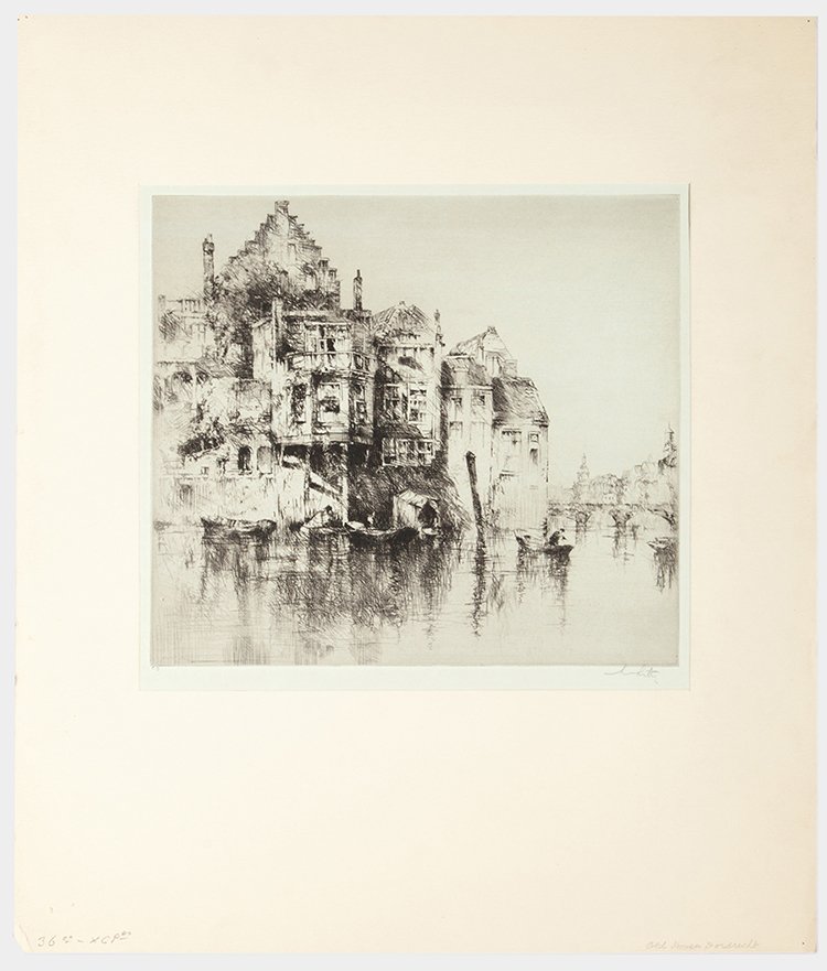 Litten, Sydney MacKenzie. (British, 1887 _ 1949). Pair (1 of 1)