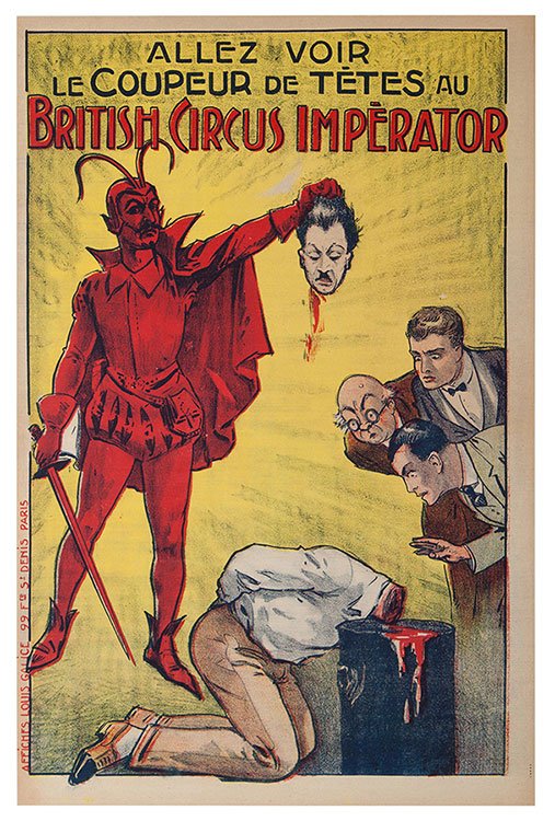 Allez Voir Le Coupeur de Tetes au British Circus (1 of 1)