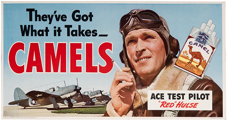 Camel Cigarettes. They've Got What it Takes. 1940s. (1 of 1)