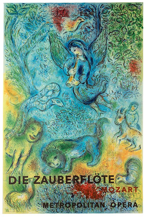 Chagall, Marc. Die Zauberflote, Mozart, Metropolitan (1 of 1)