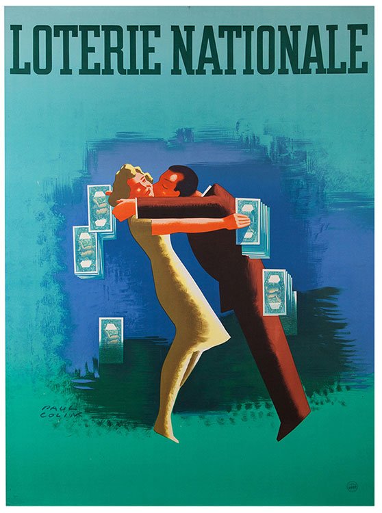 Colin, Paul. Loterie National. Paris: Alfred de Vigny, (1 of 1)