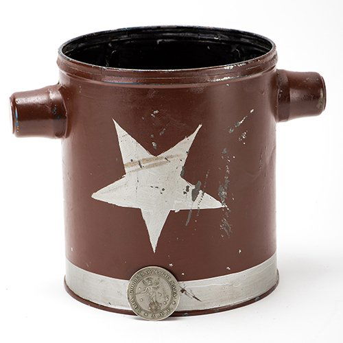 Coin Pail. Martinka & Co. [?], ca. 1880s. Early (1 of 2)