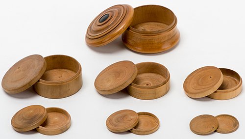 Nest of Boxes. English [?], ca. 1890. Fine set of seven (1 of 1)