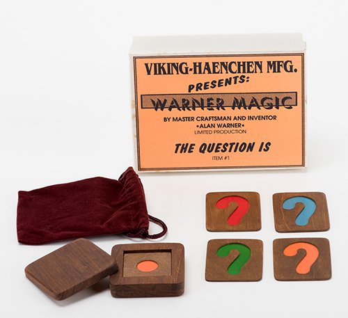 The Question Is. Middlesex: Alan Warner, ca. 1990. The (1 of 2)