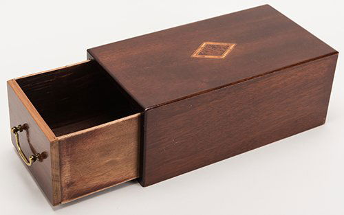 Double-Ended Drawer Box. European, ca. 1910. Handsome (1 of 1)