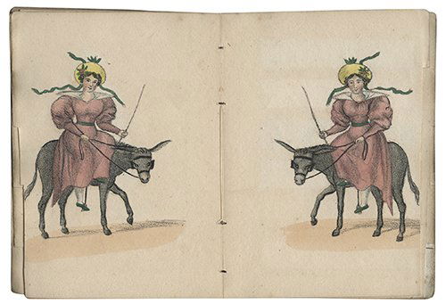 [Blow Book] Antique Magic Blow Book. N.p., ca. 1870s. (1 of 3)