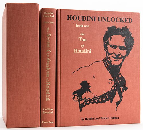 Culliton, Patrick. Houdini Unlocked. Los Angeles: (1 of 1)