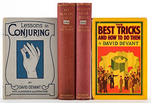 Devant, David. Group of Four Magic Books. Including My (1 of 1)