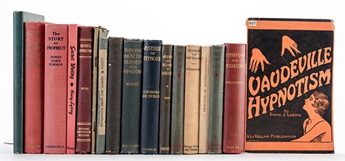 [Miscellaneous] Shelf of 17 Vintage Volumes on (1 of 1)