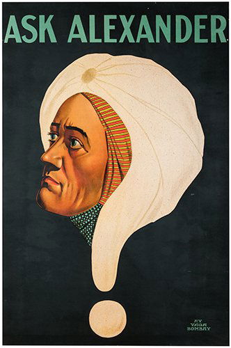 Alexander (Claude Alexander Conlin). Ask Alexander. (1 of 1)