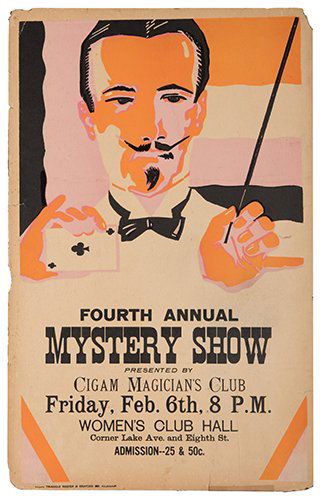 Cigam Magician’s Club. Fourth Annual Mystery Show. (1 of 1)