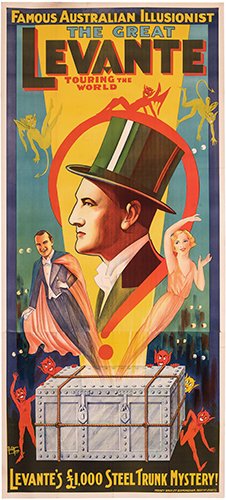 LEVANTE, LES (LESLIE GEORGE COLE). Famous Australian (1 of 1)