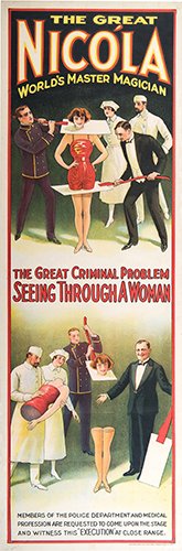 NICOLA, WILL. (WILLIAM MOZART NICOL). Nicola. The Great (1 of 1)