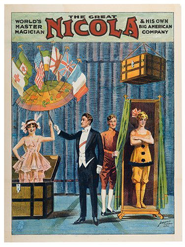NICOLA, WILL. (WILLIAM MOZART NICOL). The Great Nicola (1 of 1)