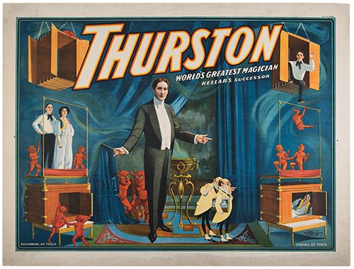 THURSTON, HOWARD. Thurston. World's Greatest Magician. (1 of 1)