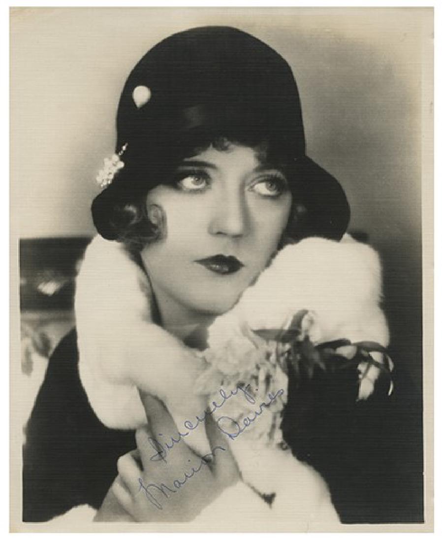 Photograph Inscribed and Signed by Marion Davies. (1 of 1)