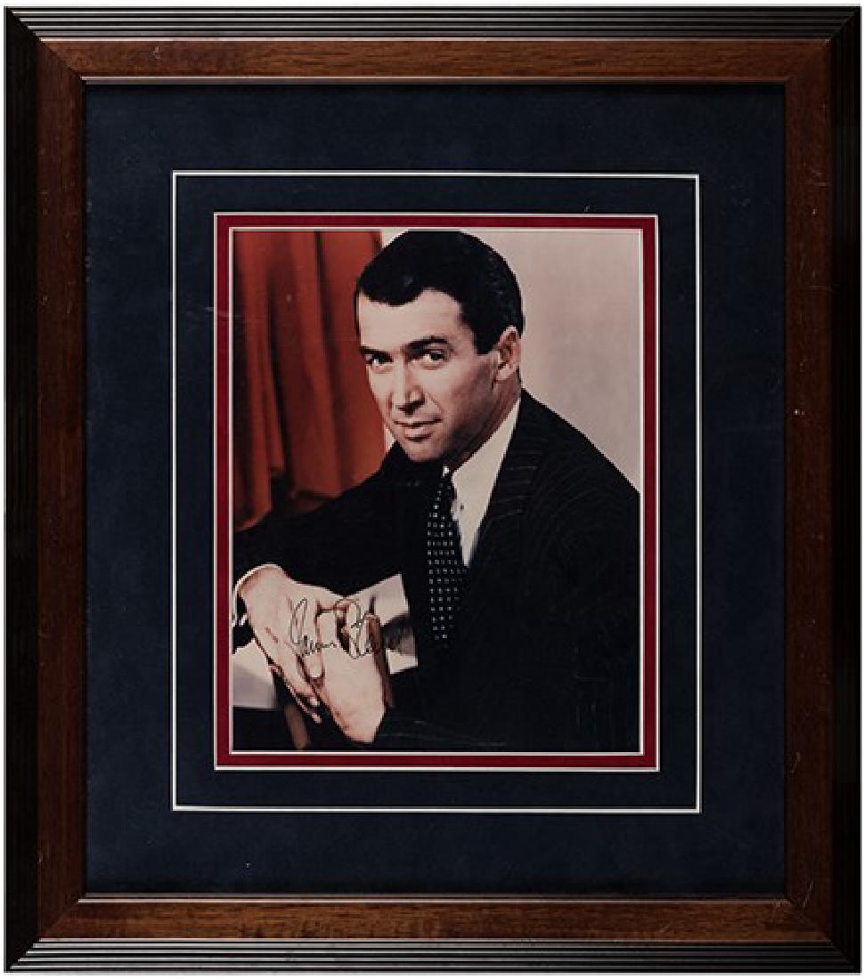Jimmy Stewart Signed Portrait Photograph. (1 of 1)