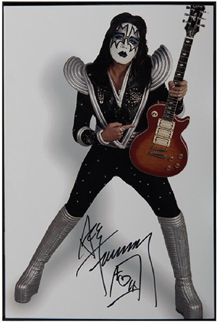 Kiss Ace Frehley Signed Color Portrait. (1 of 1)