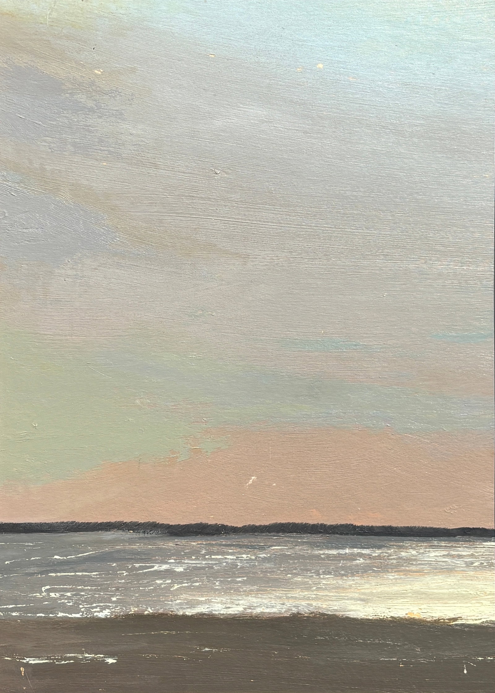 Florida Coastal Painting (Unattributed), 16 x 23 — Left Open (1 of 3)