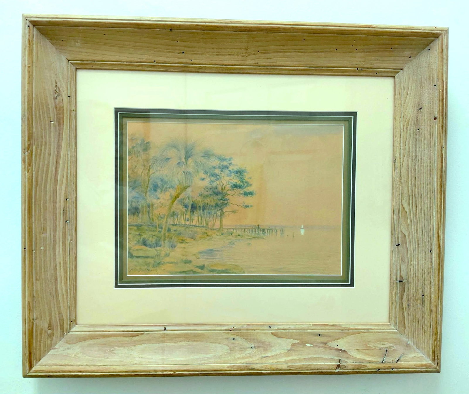 Armin Buchterkirch Painting 10x14 'Sailing the Indian River' (1 of 5)