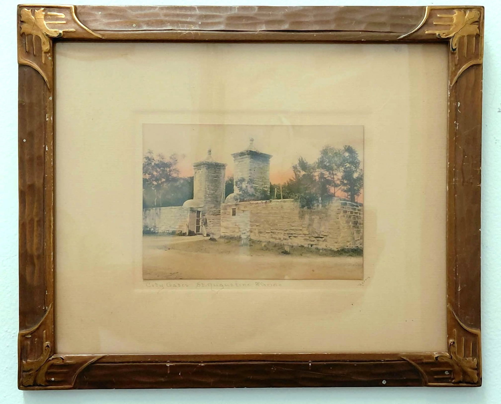 James Harris Painted Photo 4x6 'City Gates, St. Augustine' (1 of 5)