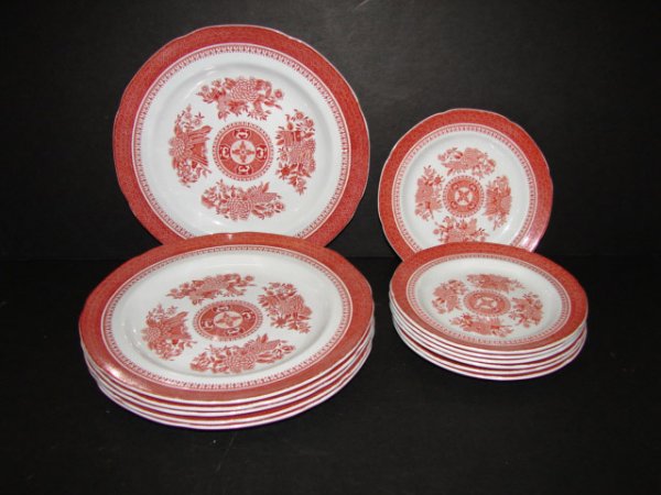 COPELAND SPODE PORCELAIN PLATE SET