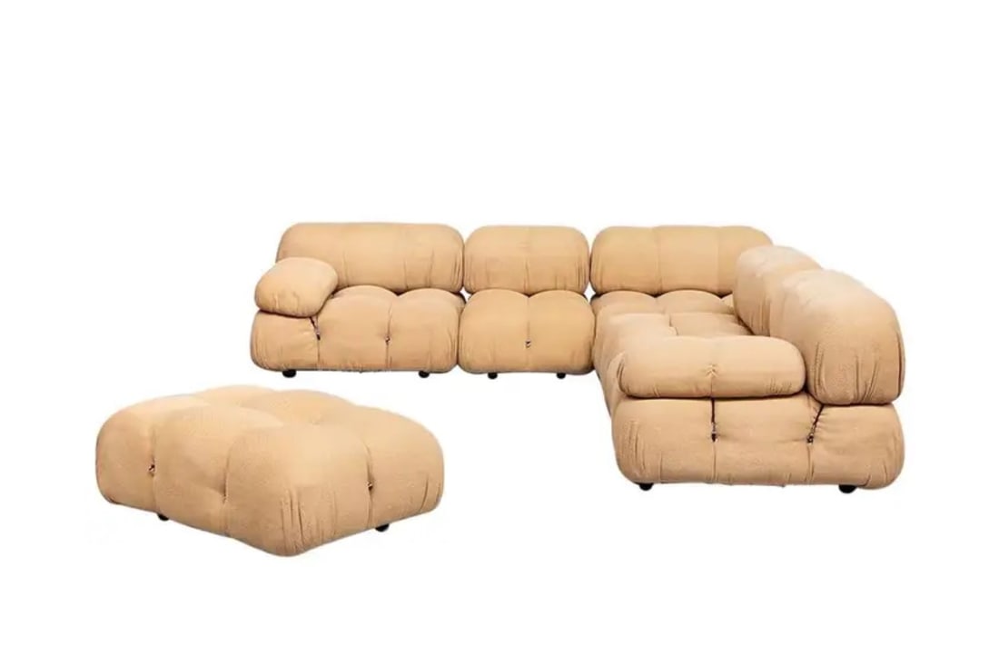 Mario BELLINI (Né en 1935).Camaleonda .Canapé modulable (1 of 1)