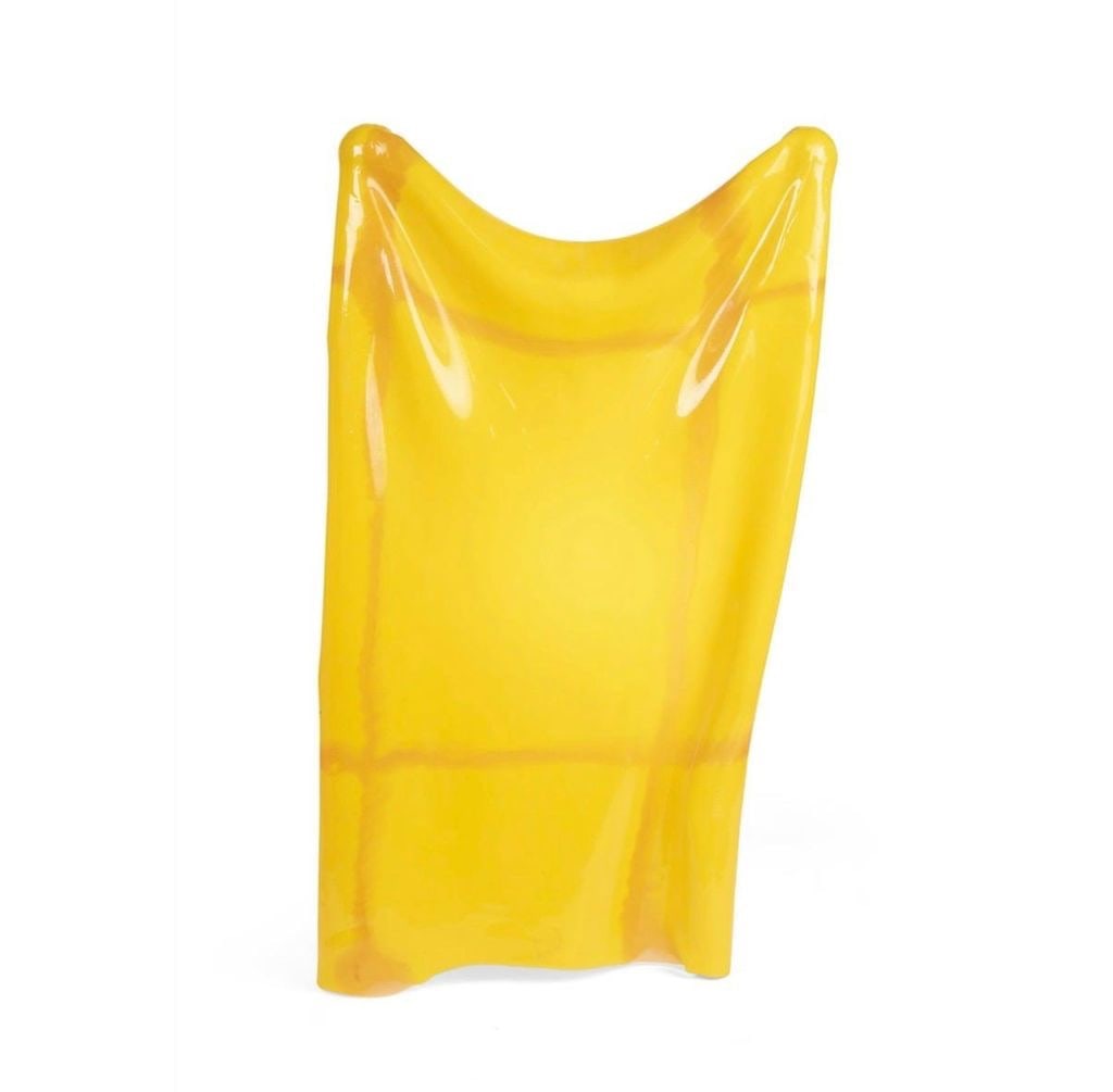 Gaetano Pesce .Rag Lamp.Applique .Résine et acier.Edition Fish Design, étiquette, numéroté 55 (1 of 2)