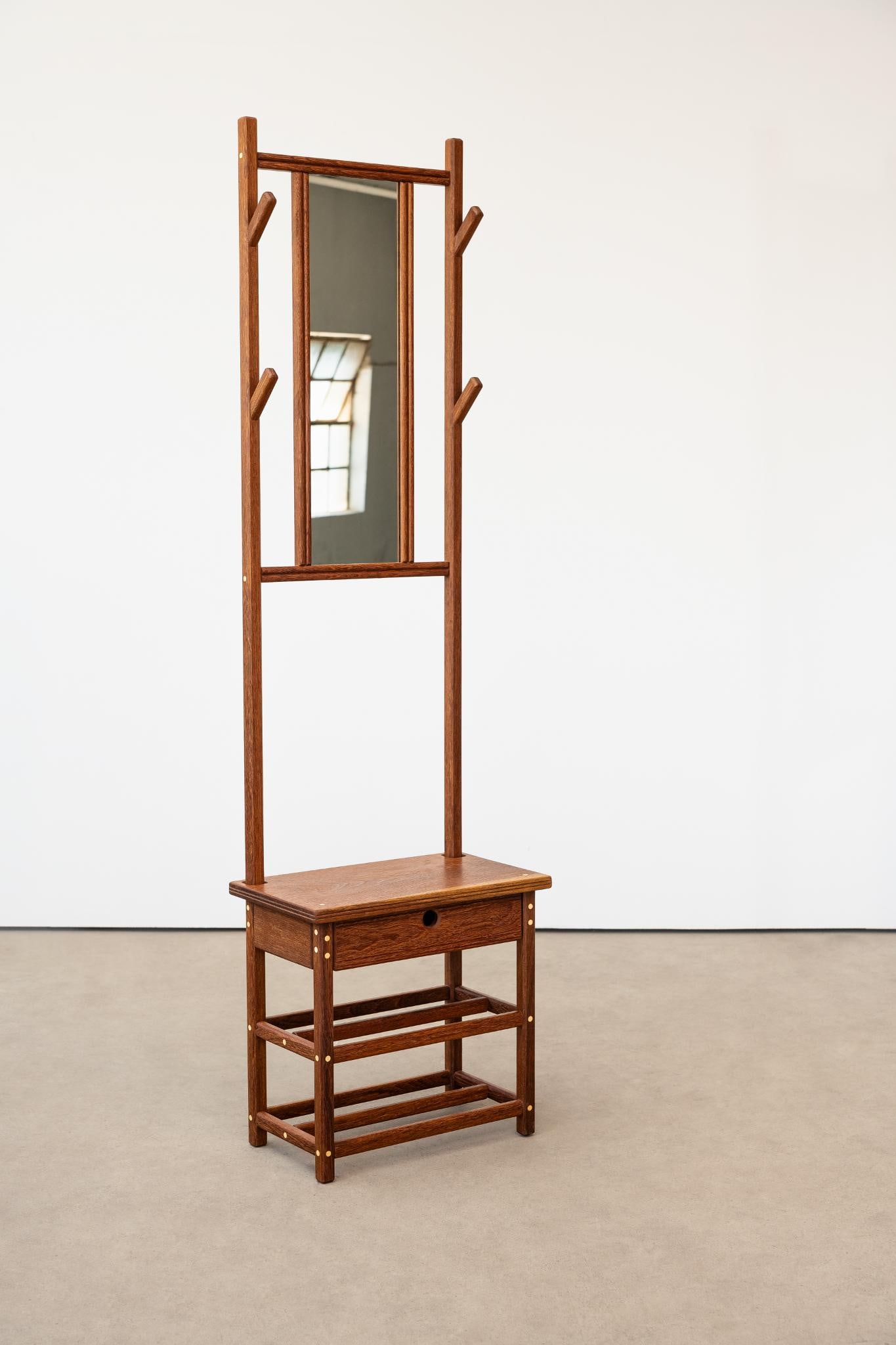 Anna Victoria Passarelli Hall furniture Mirror and Sucupira Creation date: circa 2020 (1 of 1)