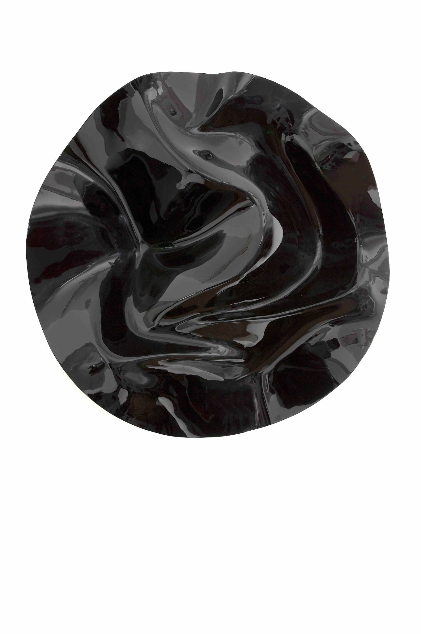 NIIMI ElmCircleSculpture muraleLaque urushi, lin, polystyrènePièce uniqueDate de création : (1 of 4)