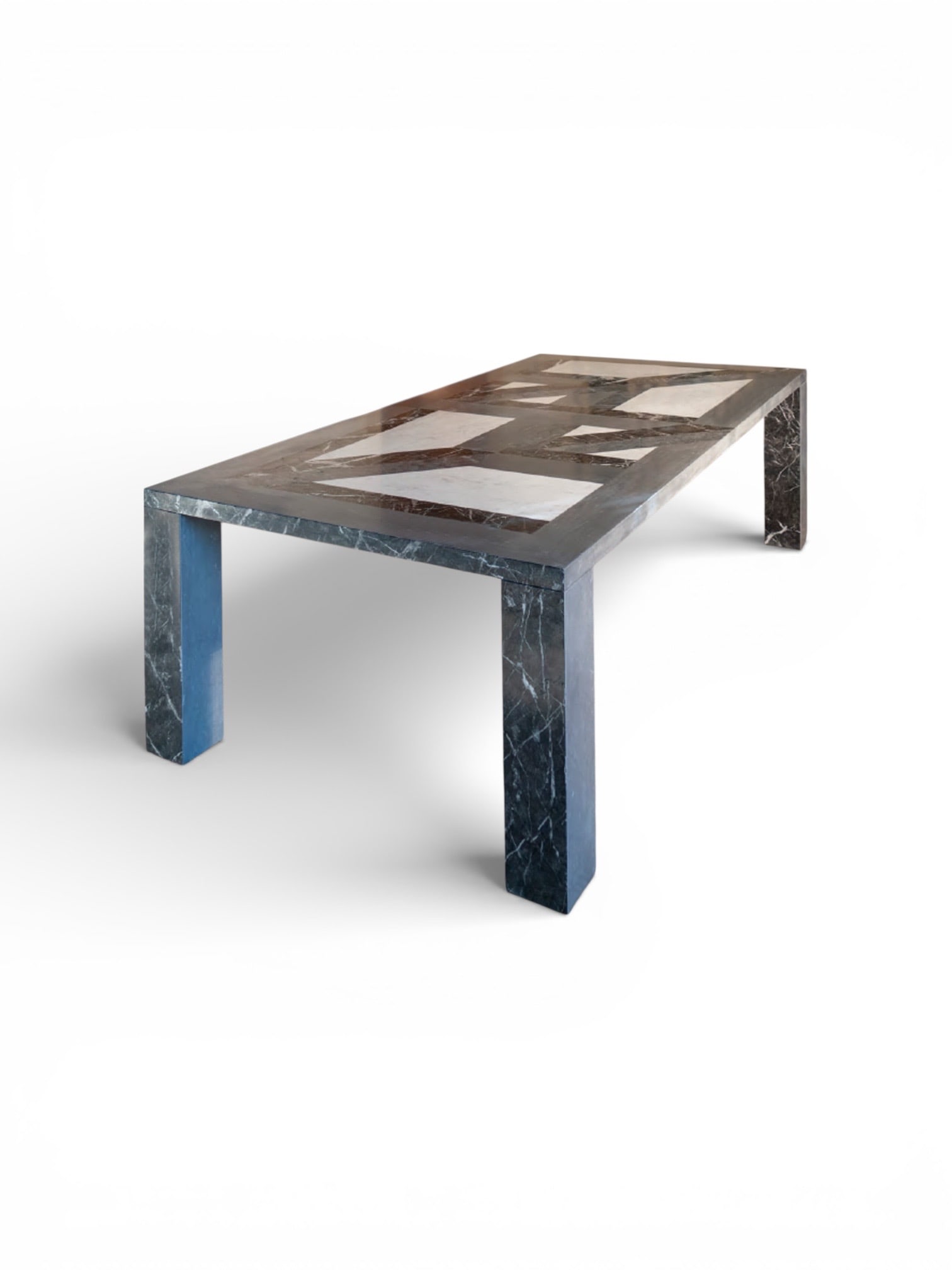 * Giorgio CattanoCornelisTableDate de création : 2022Marbres polychromes, plateau et supports (1 of 4)