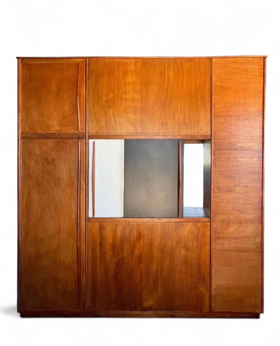 Raymond Camus & Jean Prouvé.Cabinet .Chêne.Réalisé par les Ateliers Jean Prouvé à (1 of 7)