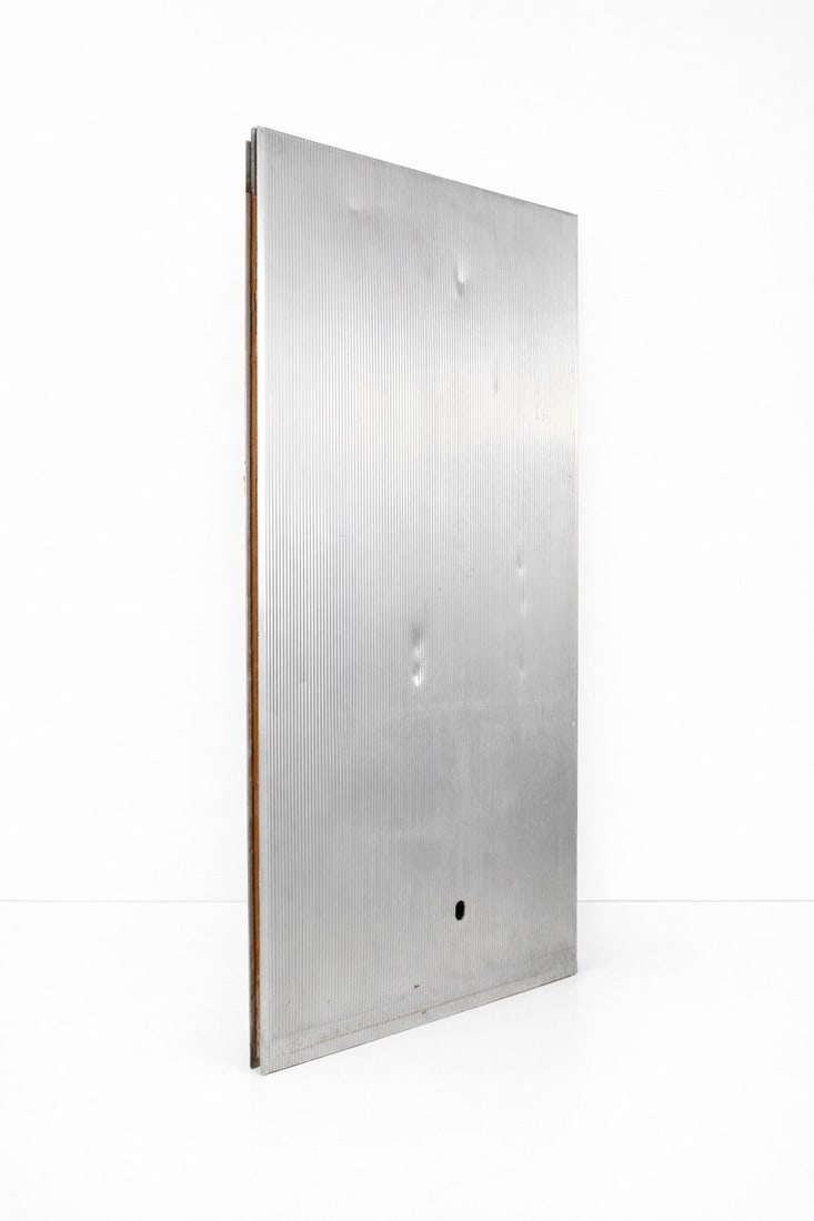 Jean Prouvé .Panneau façade architecture double face Saint Egrève.Date de création : 1960.H260 (1 of 2)