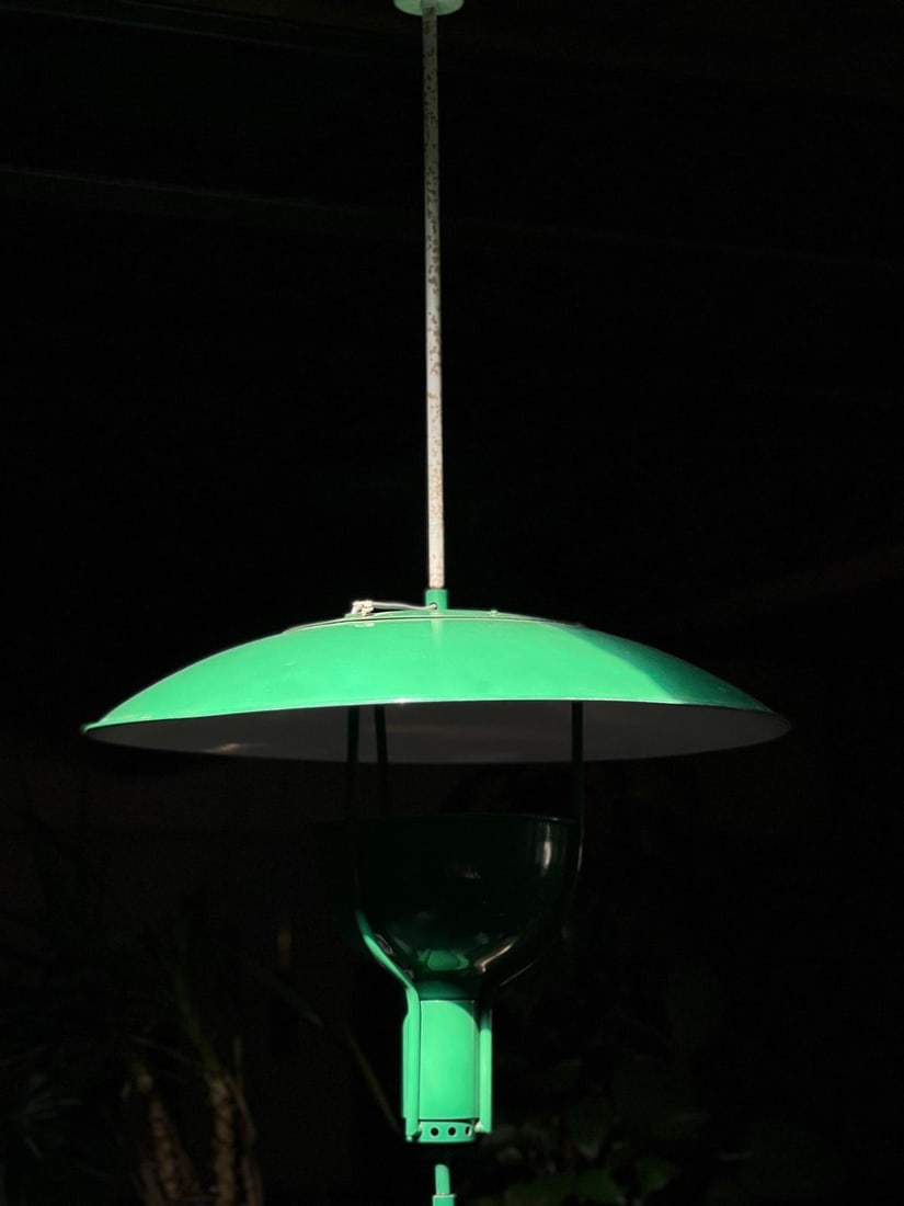 Sven Markelius (1889-1972).Suspension .Métal.Edition Asea .H166 Ø 80 cm ..Suspension de dimensions (1 of 5)