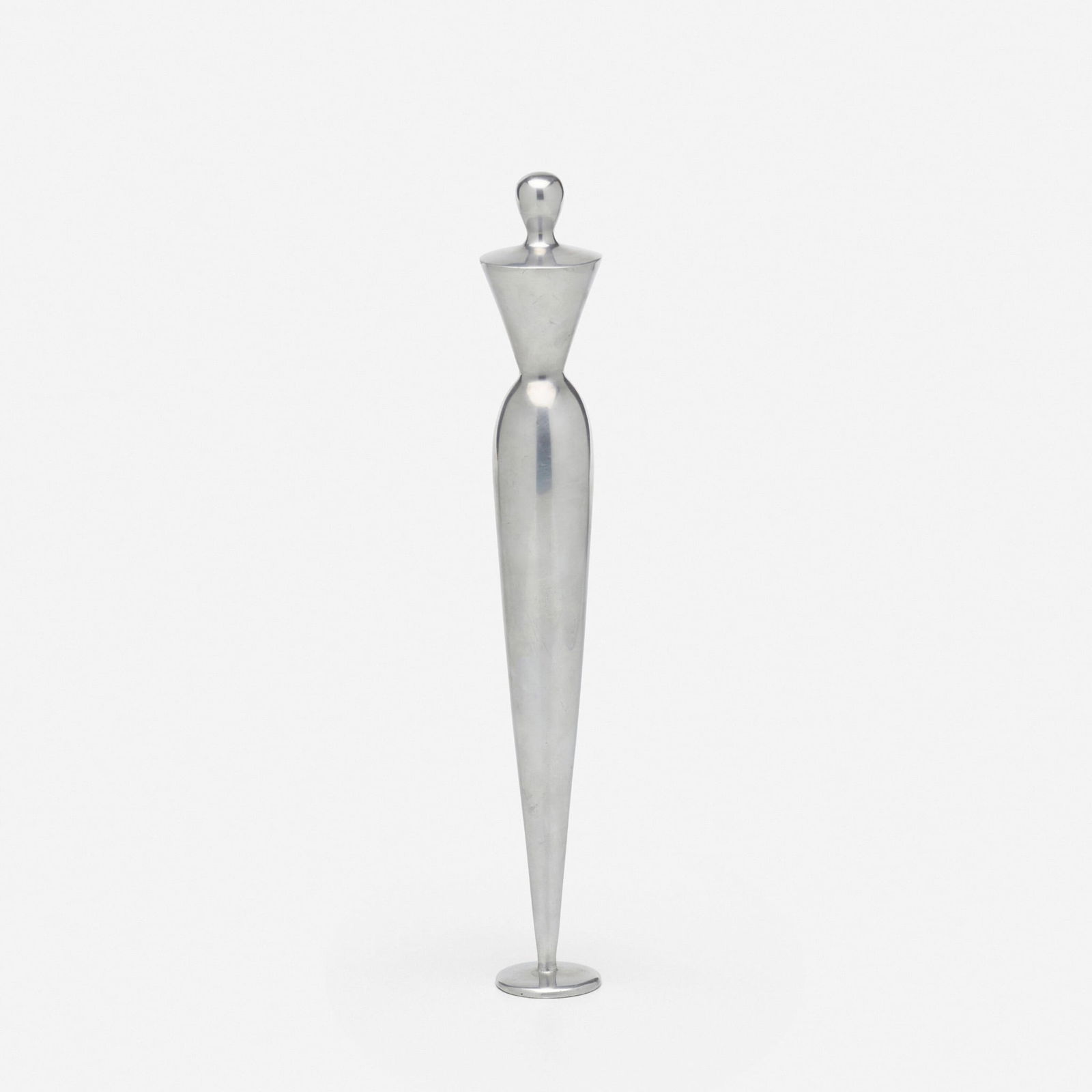 Philippe Starck.Miss Zenzen.Maquette.Aluminium .Edition OWO .Date de création : 1986 .H27 D4 (1 of 1)