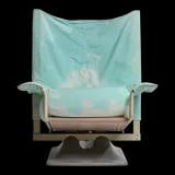 Paolo Deganello (né en 1940).Fauteuil « AEO ».Modèle créé en 1973 pour le groupe Archizoom: Paolo Deganello (né en 1940).Fauteuil « AEO ».Modèle créé en 1973 pour le groupe Archizoom Associati..Édition Cassina, Italie..Structure en acier tubulaire laqué et base moulée, garniture en