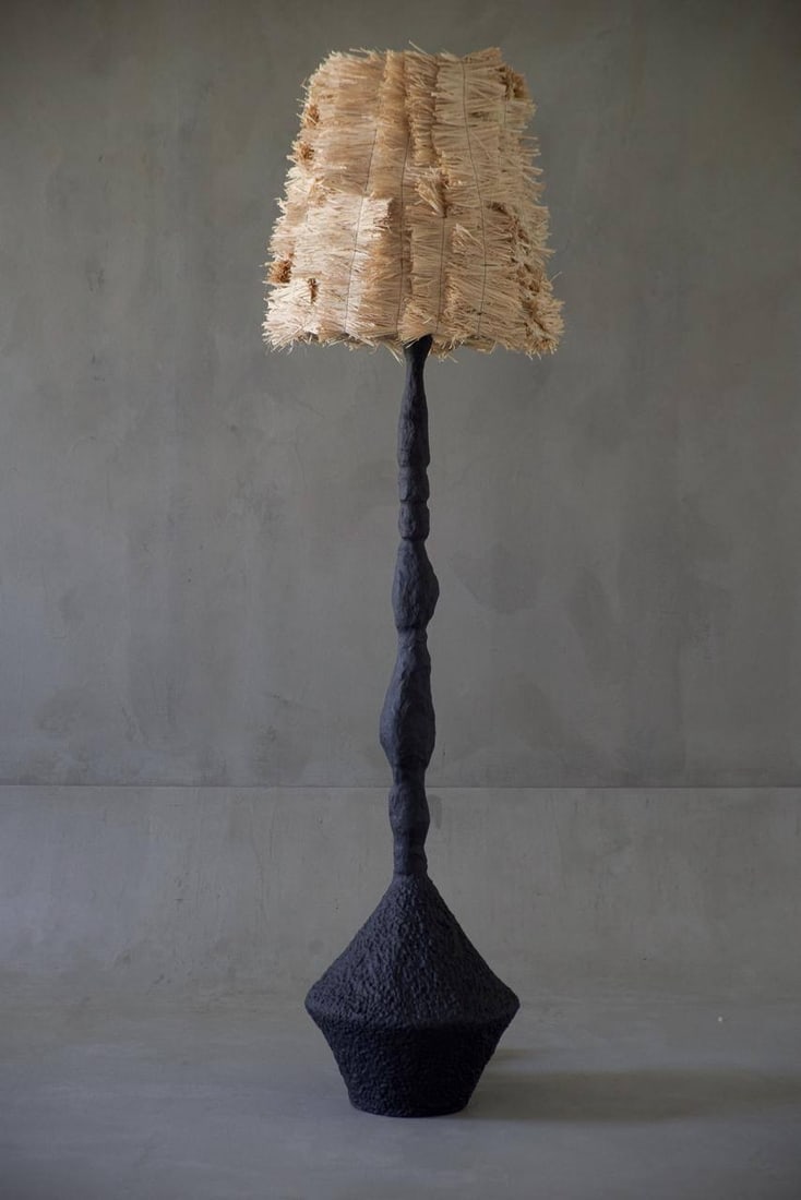Alina Maslenko .Stozhar.Lampadaire.Date de création : 2025.H50 cm..A collectible floor lamp where (1 of 3)