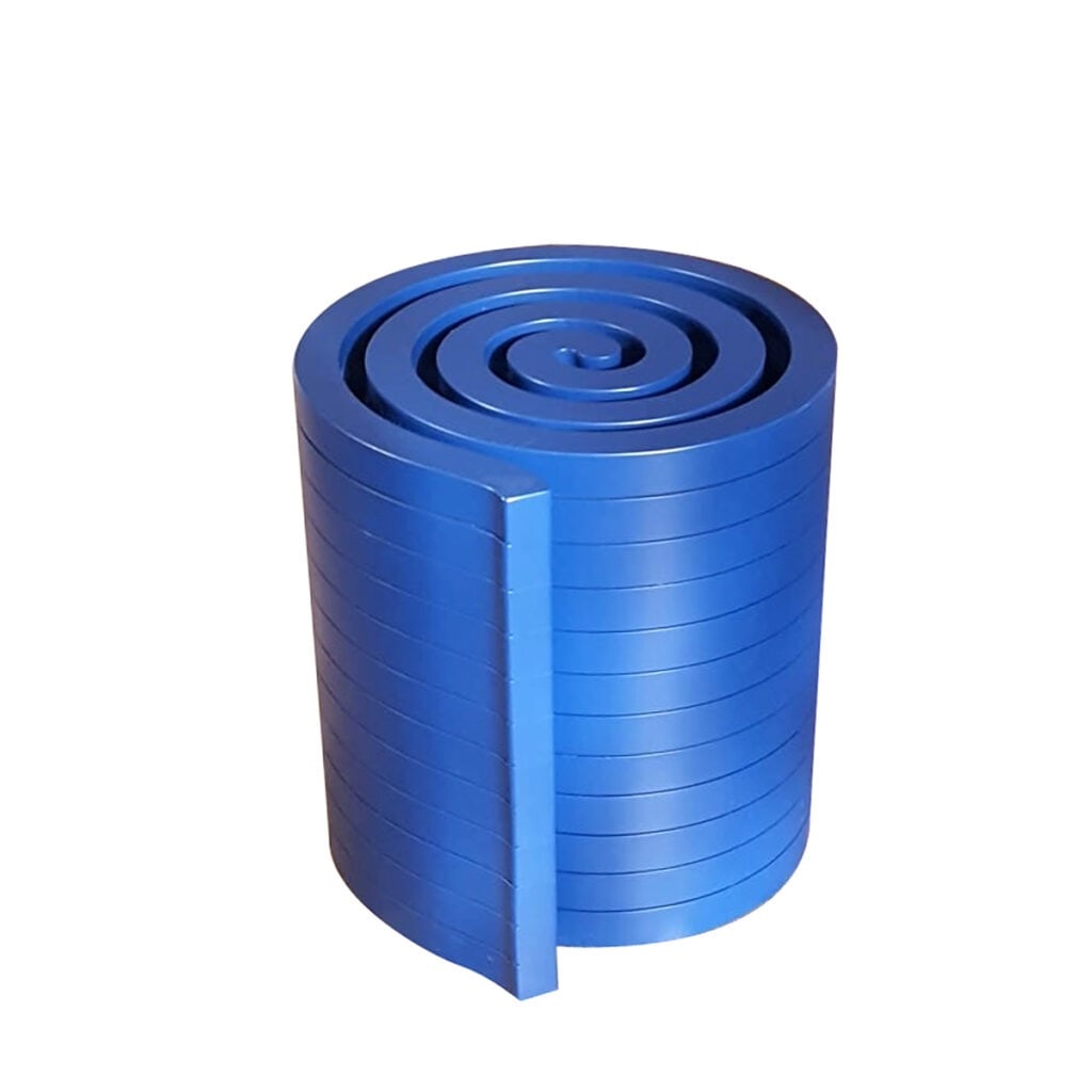 Cleto Munari .Pouf Ricciolo basse Pugno .Édition Cleto Munari..Quasi neuf / utilisé uniquement (1 of 2)